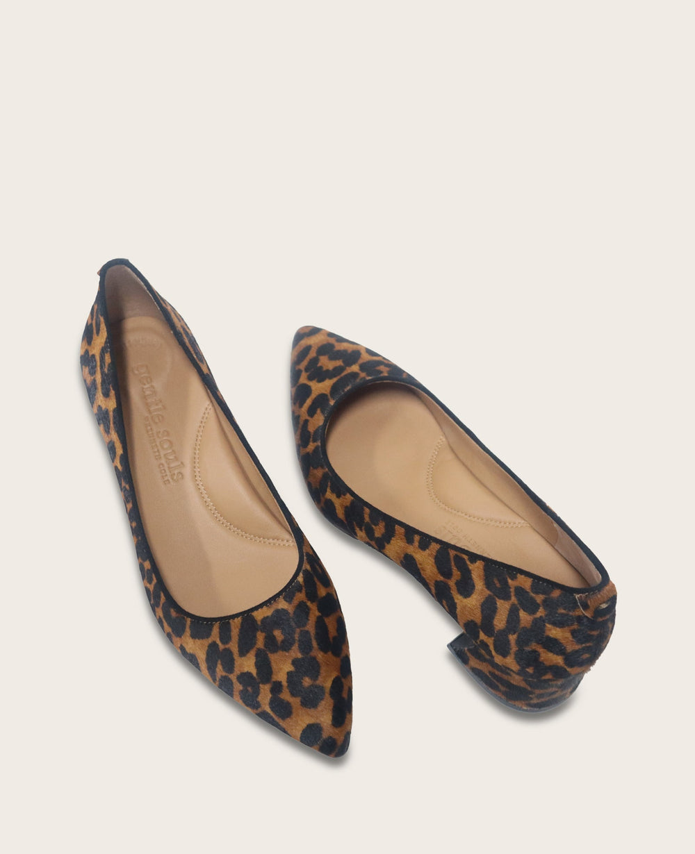 GENTLE SOULS - Gardena Leopard Calf Hair Pump Leopard Calf Hair