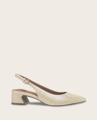 GENTLE SOULS - Georgia Snake Slingback Heel Sand Snake