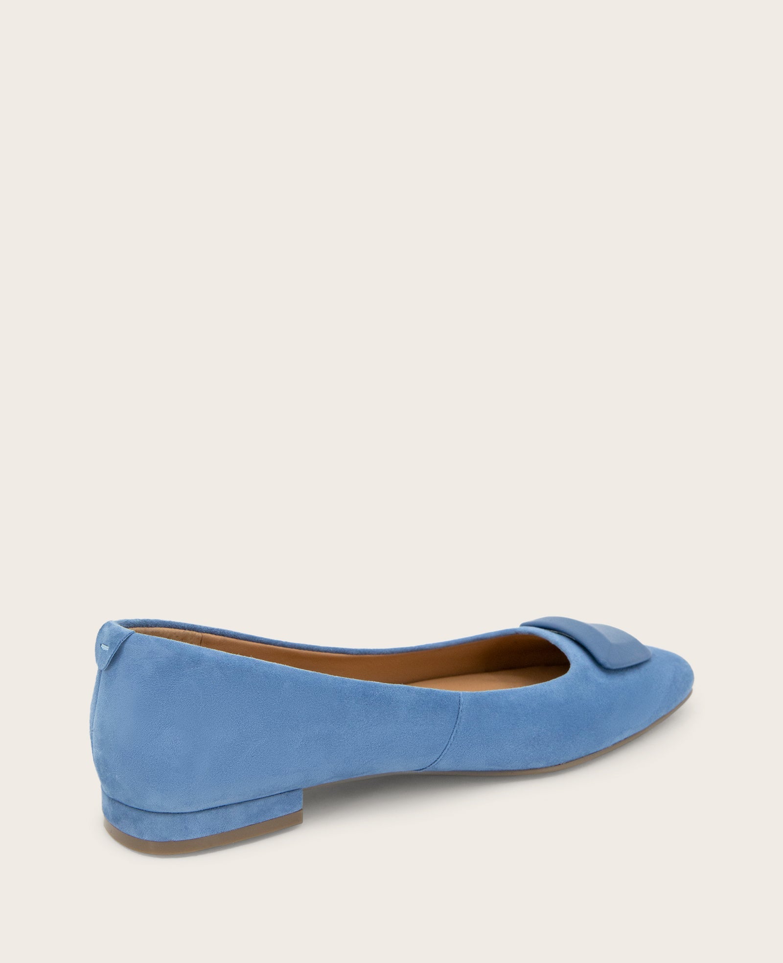 GENTLE SOULS - Hanette Suede Flat Blue Suede