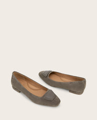 GENTLE SOULS - Hanette Suede Flat Shitake Suede