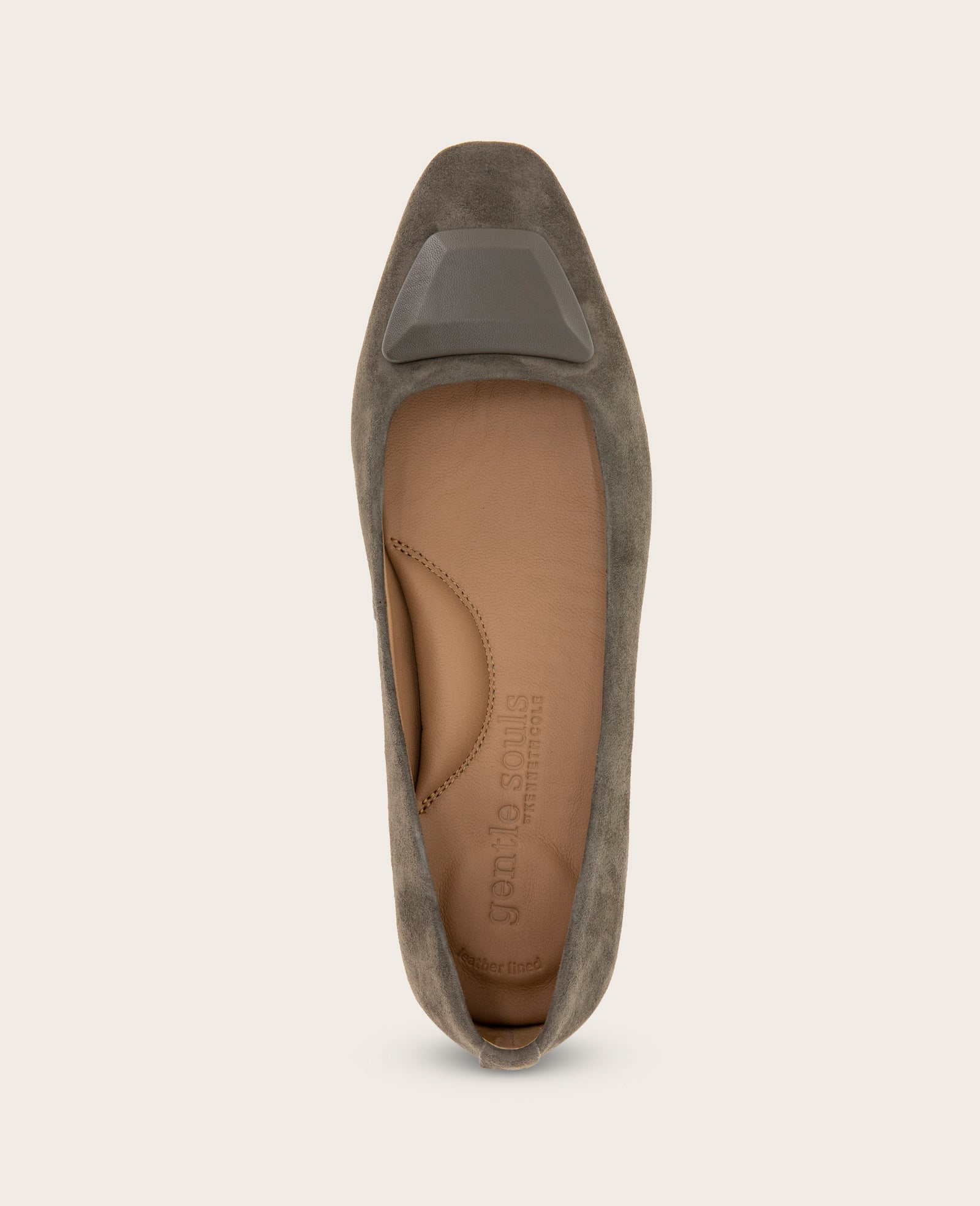 GENTLE SOULS - Hanette Suede Flat Shitake Suede