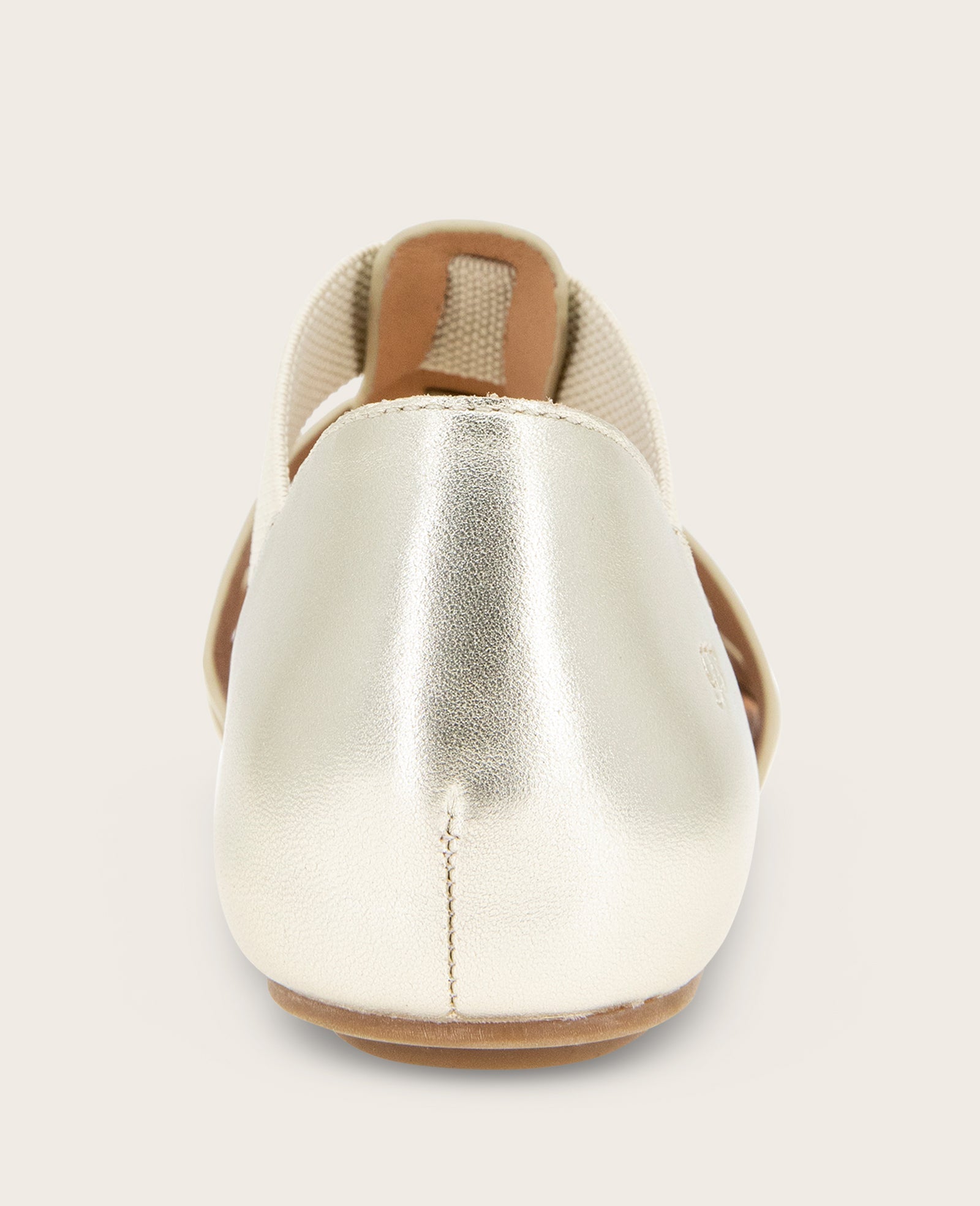 GENTLE SOULS - Lennon Metallic Fisherman Sandal Soft Gold Leather