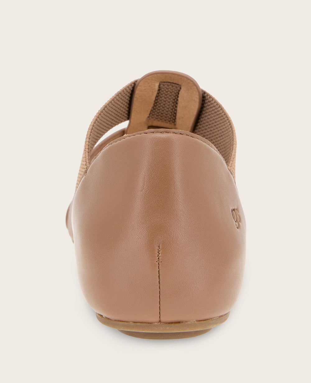 GENTLE SOULS - Lennon Leather Fisherman Sandal Luggage Leather