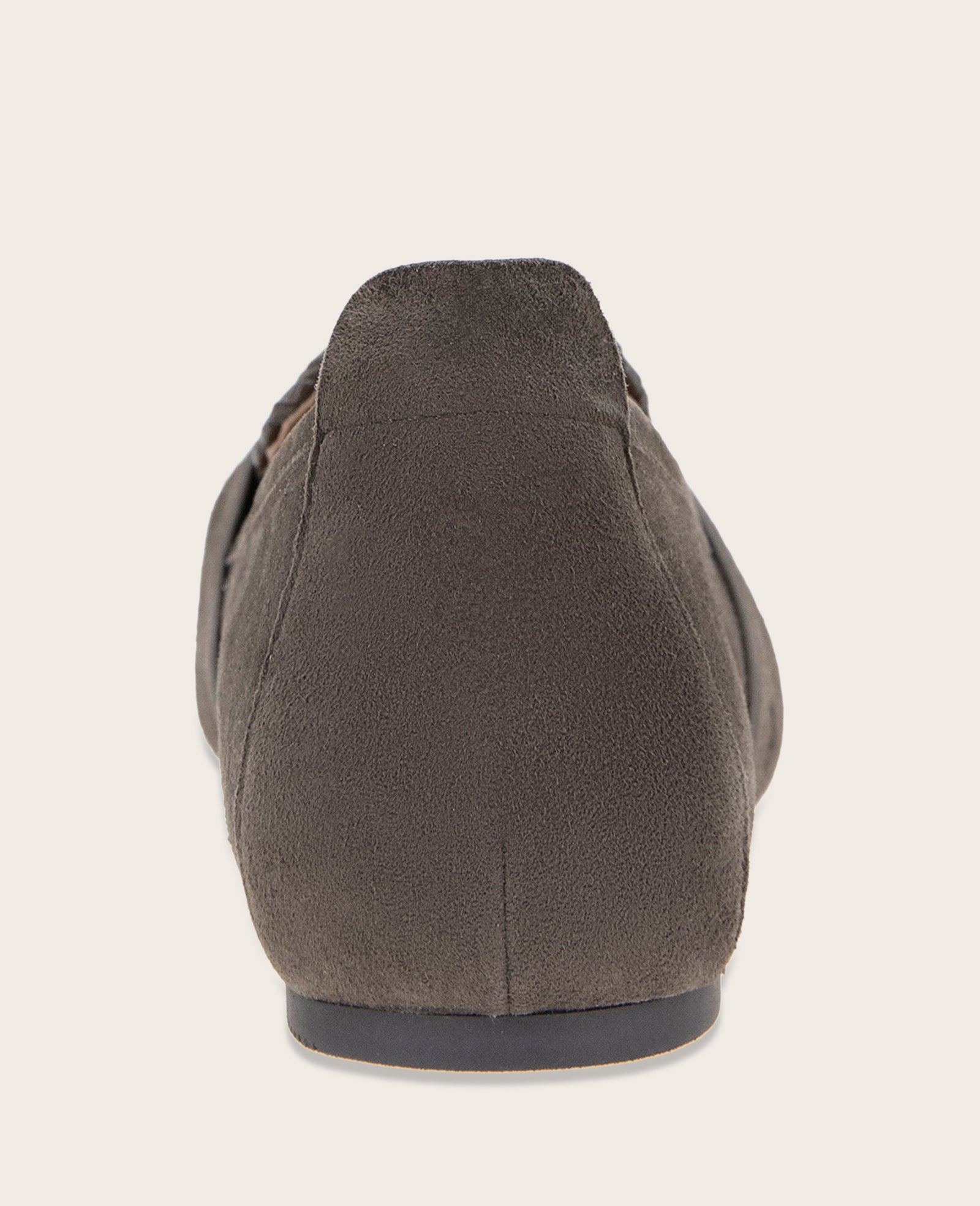 GENTLE SOULS - Sandra Suede Braid Detail Loafer Brown Suede